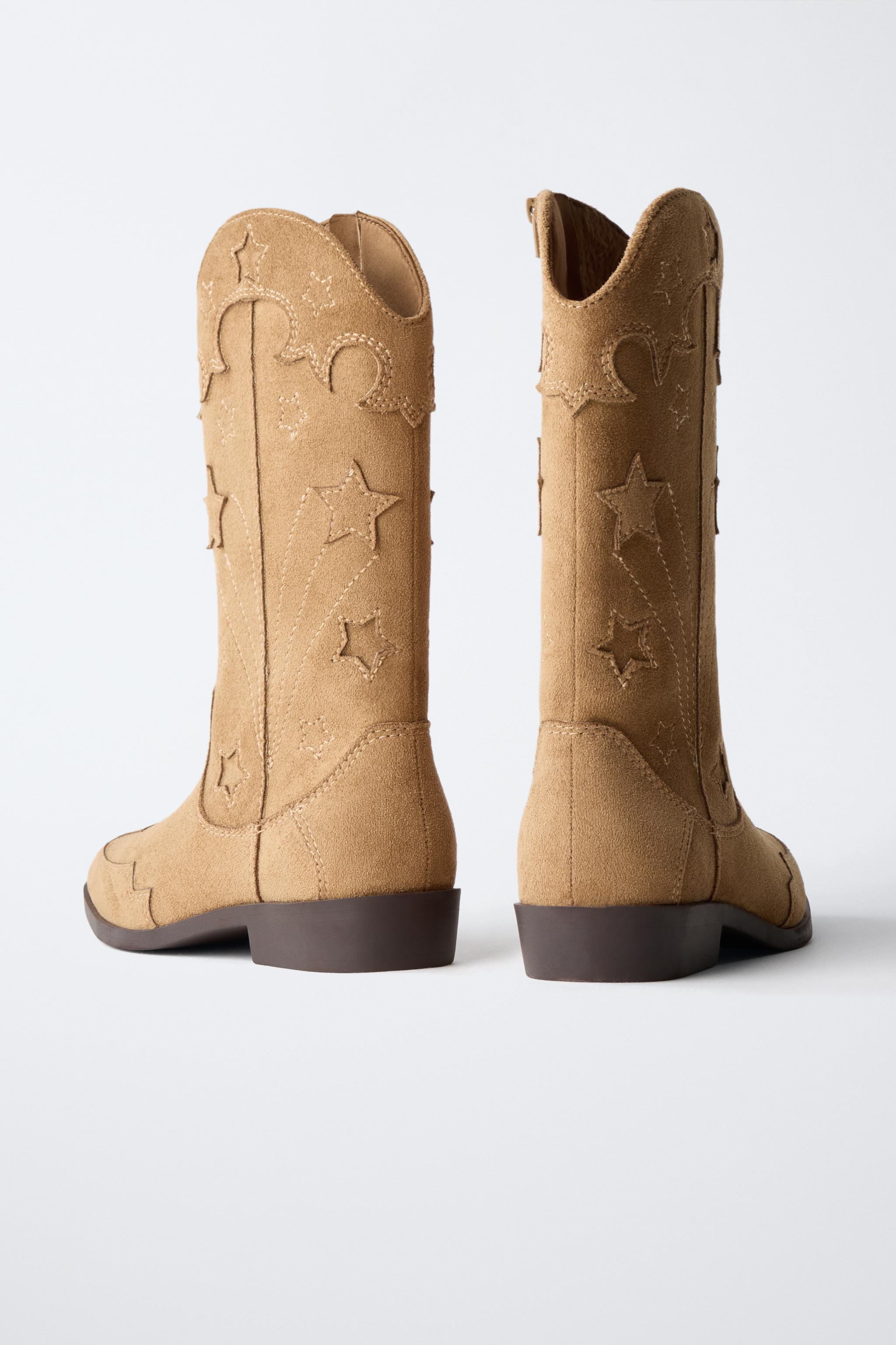 BOTTES COW-BOY ÉTOILES